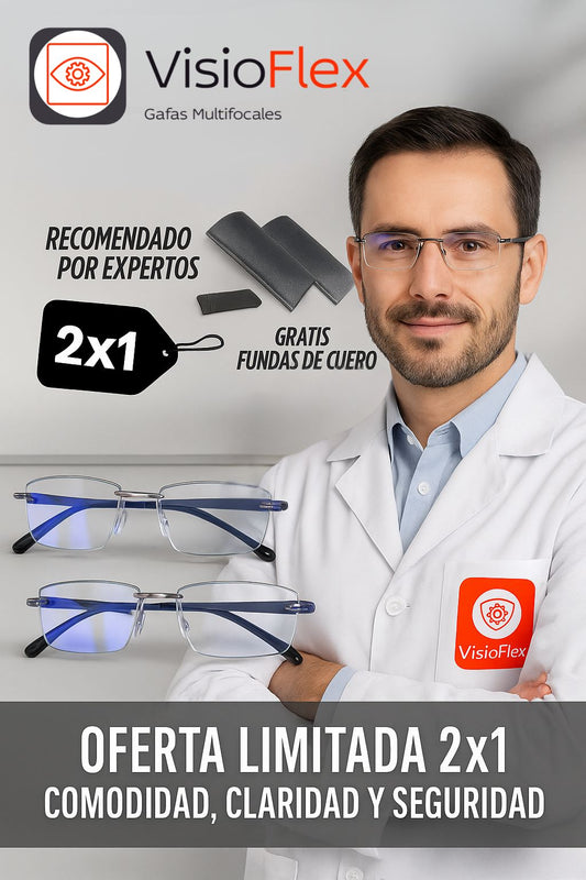 Gafas Multifocales + Funda gratis