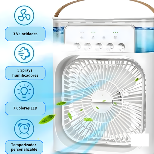 Ventilador humificador + Regalo especial