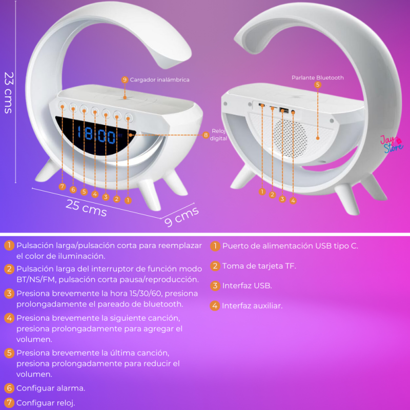 Altavoz Inteligente Multifuncional